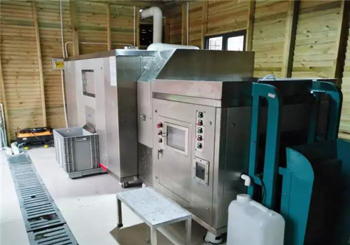 廚余垃圾處理設(shè)備案例，昆山司徒街小學(xué)500KG廚余垃圾處理設(shè)備